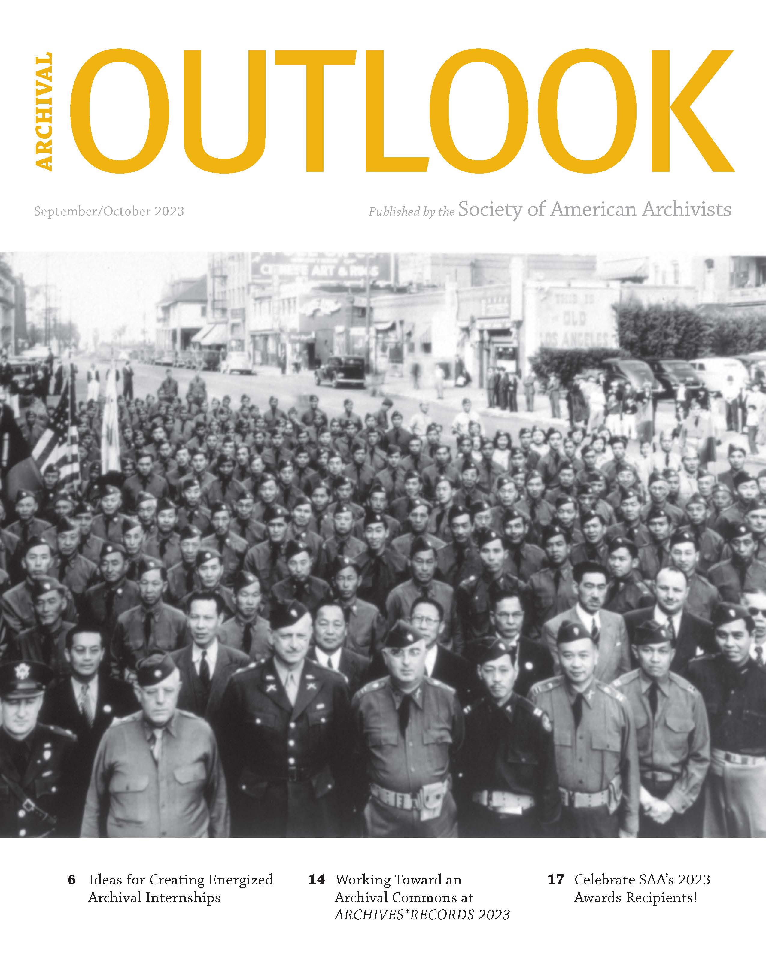 Archival Outlook: September/October 2023. The World War II